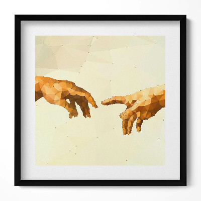 Tablou rama unic Crearea lui Adam