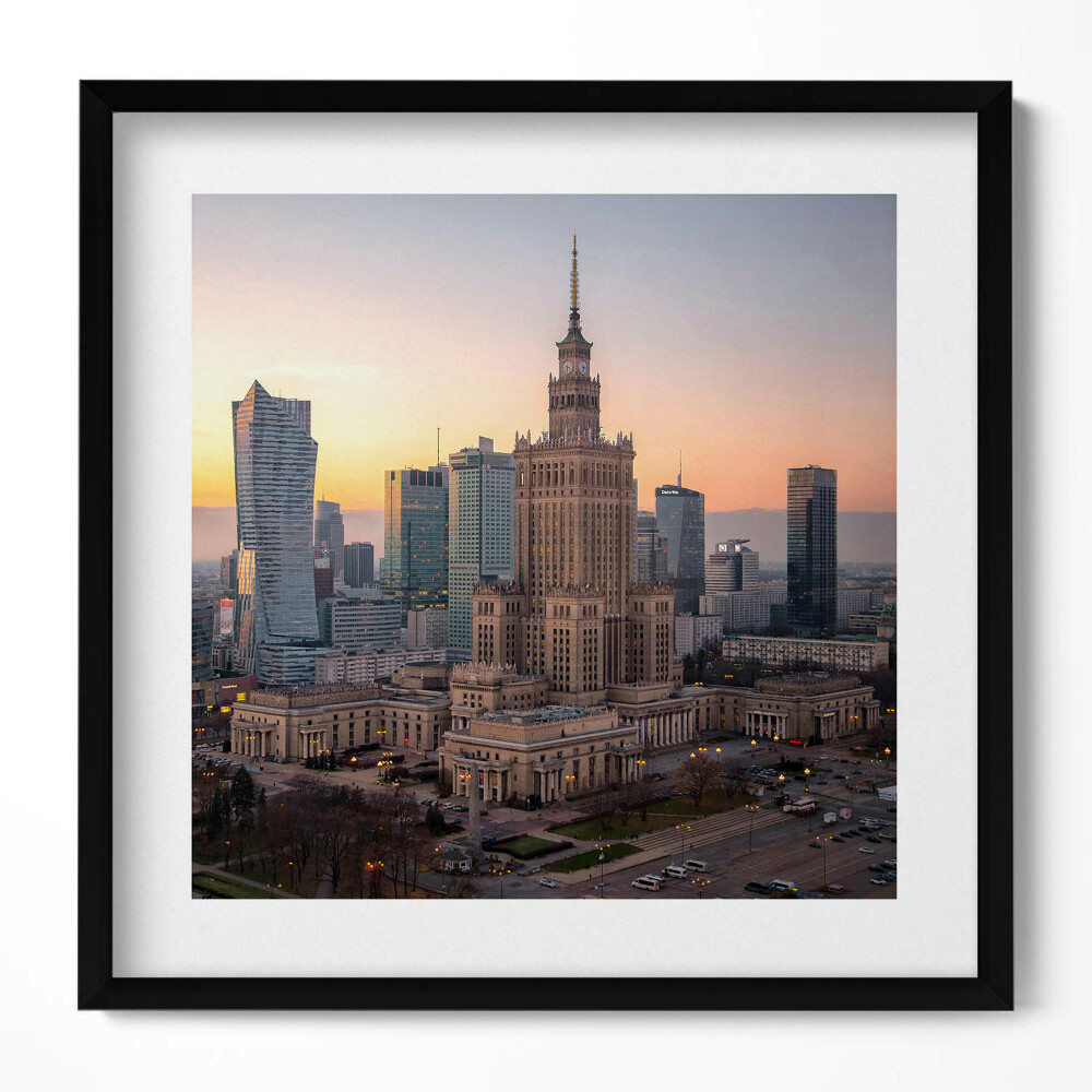 Tablou rama unic Palatul Culturii și Științei Varșovia