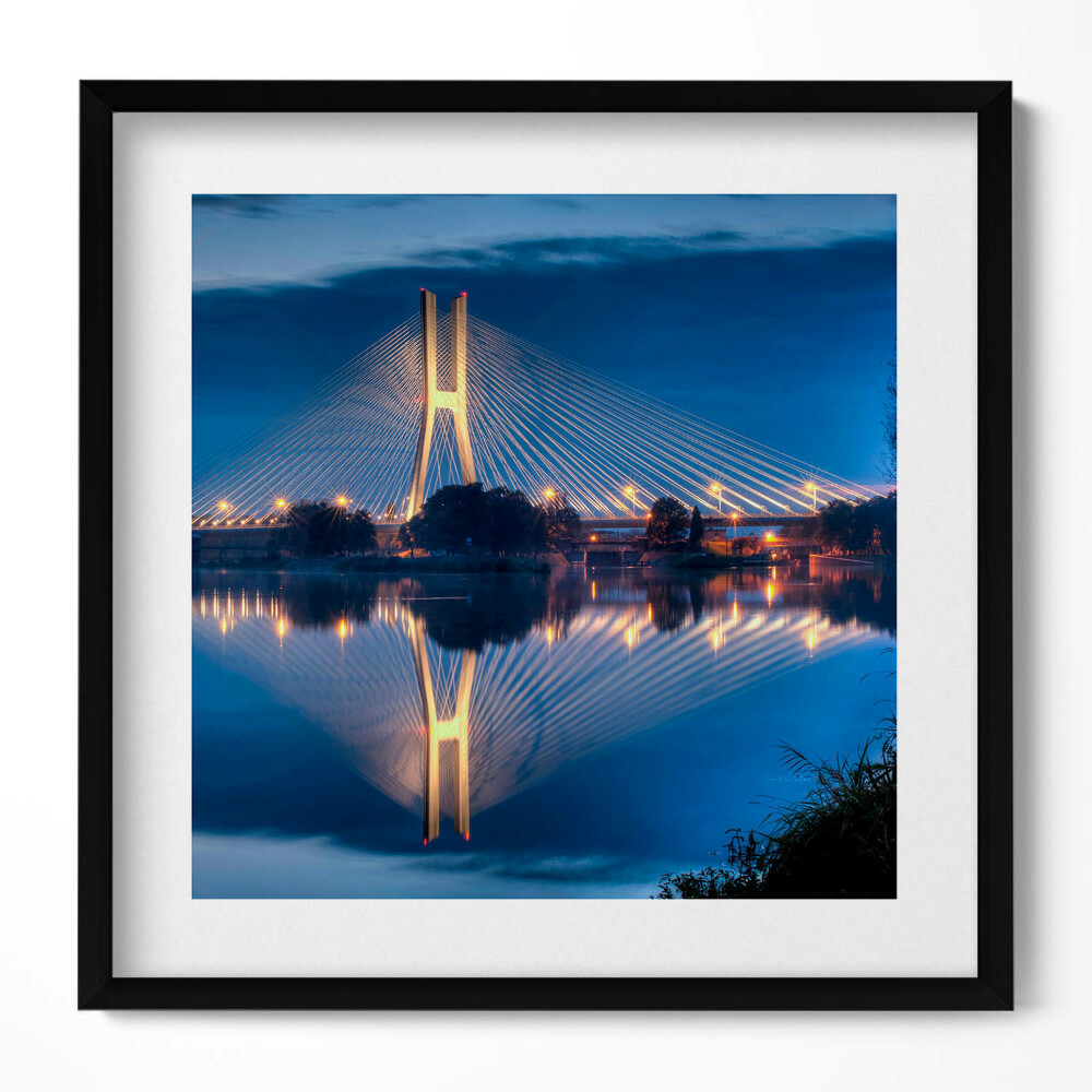 Tablou rama unic Podul Rędziński din Wrocław