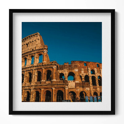 Tablou living cu rama unic Colosseumul din Italia