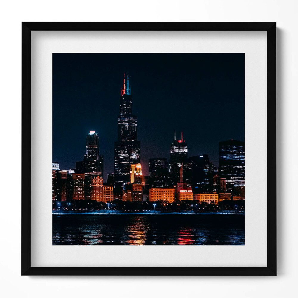 Tablou rama unic Peisaj urban Chicago