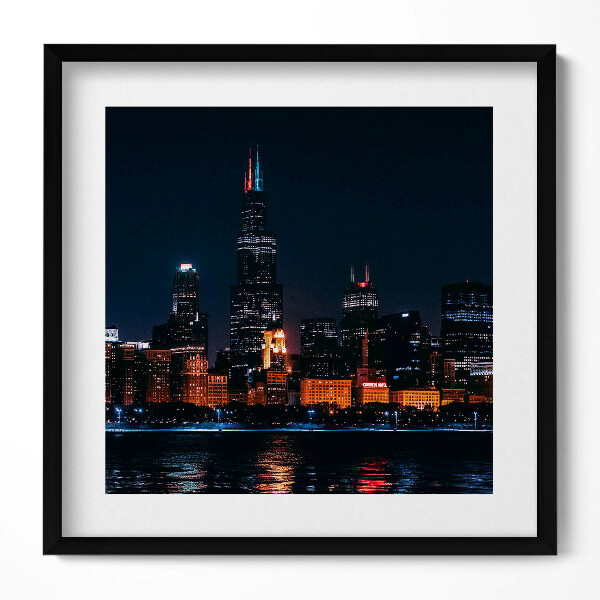 Tablou rama unic Peisaj urban Chicago
