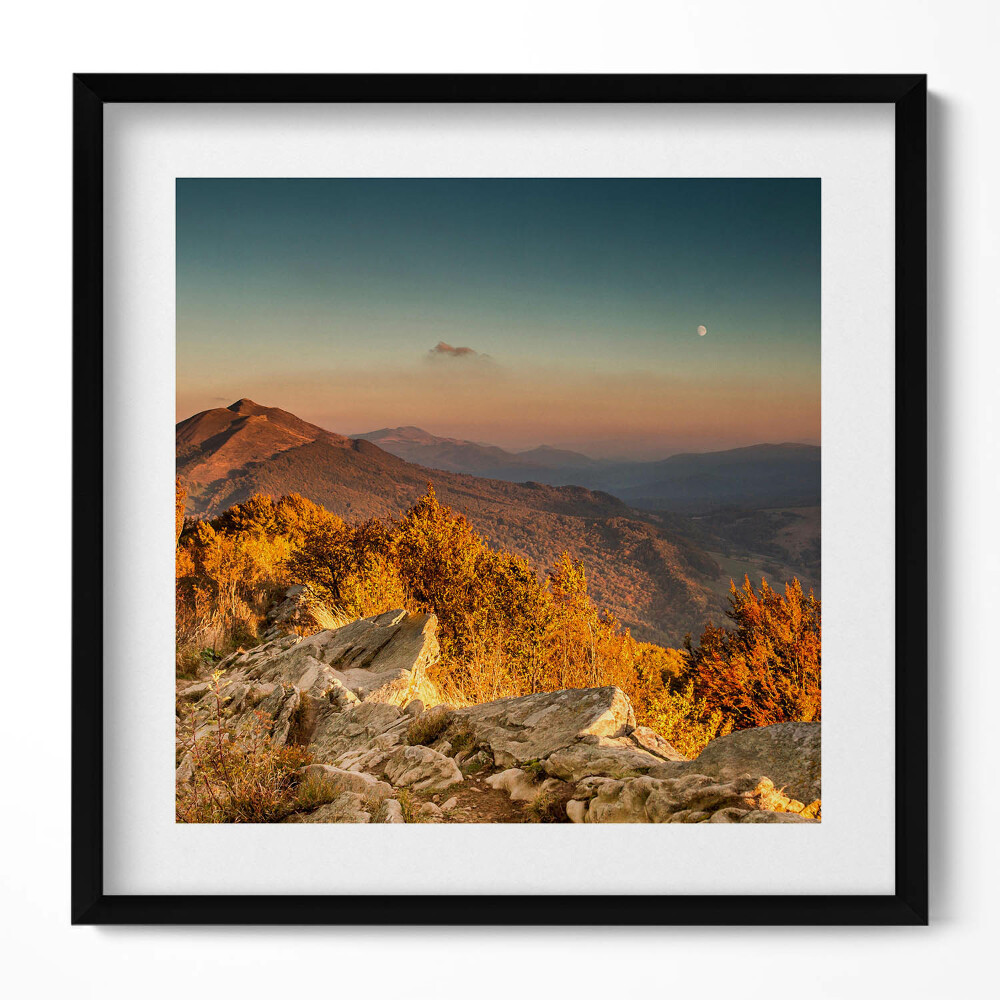 Tablou rama unic Munții Bieszczady