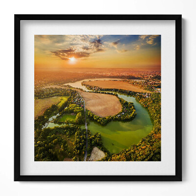 Tablou living cu rama unic Valea Cehiei Pilsen Litice