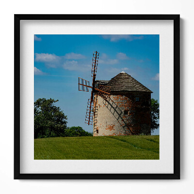 Tablou rama unic Moara de vânt din Moravia