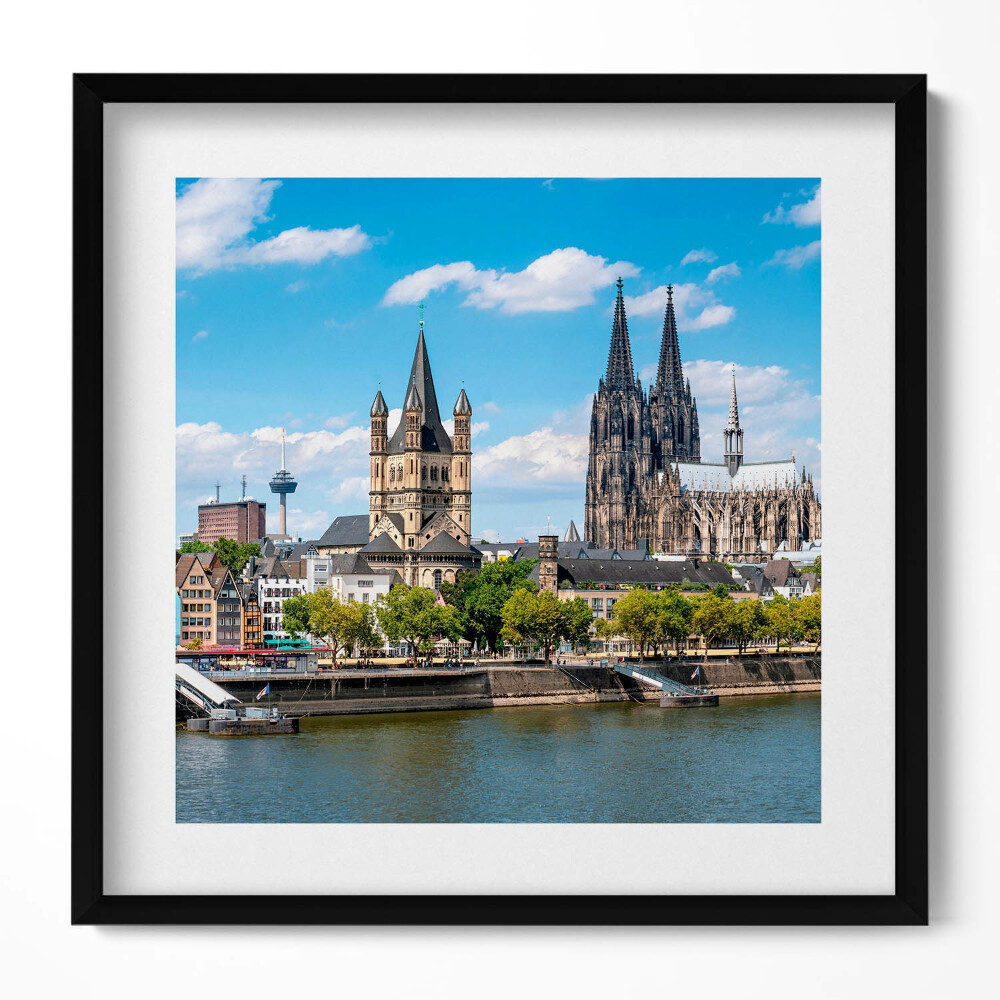 Tablou rama unic Panorama din Köln