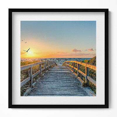 Tablou rama unic Vacanțe la plajă în Germania