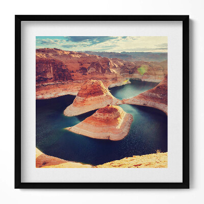 Tablou rama unic Lacul Powel, SUA