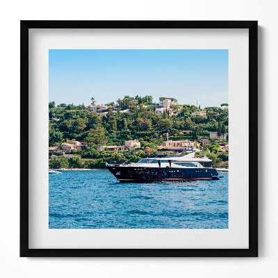 Tablou living cu rama unic Saint-Tropez, Provence, Franța