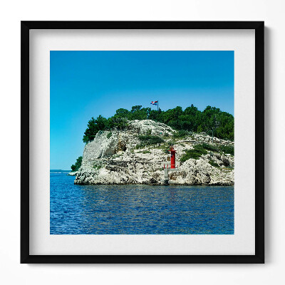 Tablou rama unic Traseu pitoresc Split Croația