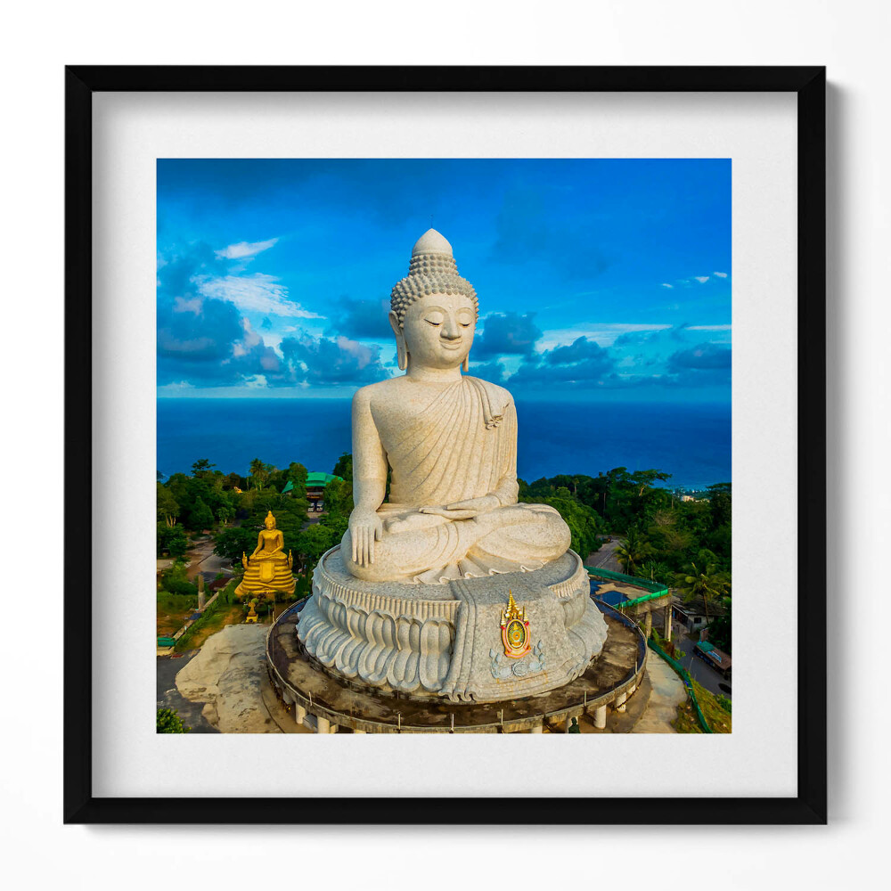Tablou living cu rama unic Buddha Phuket, Thailanda