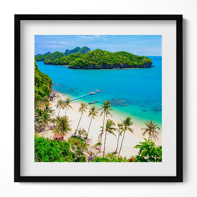 Tablou living cu rama unic Parcul Național Koh Samui, Thailanda