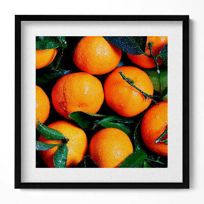 Tablou living cu rama unic Fructe portocale