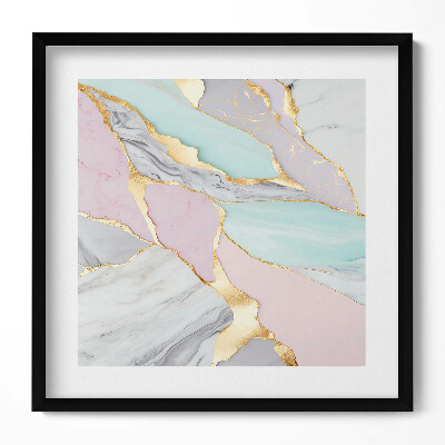 Tablou rama unic Model de marmură