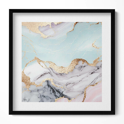 Tablou living cu rama unic Marmură