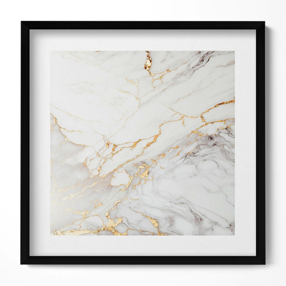 Tablou rama unic Marmură decorativă