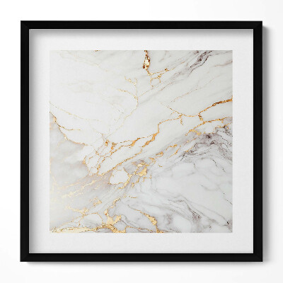 Tablou rama unic Marmură decorativă