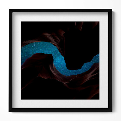 Tablou rama unic Cer înstelat