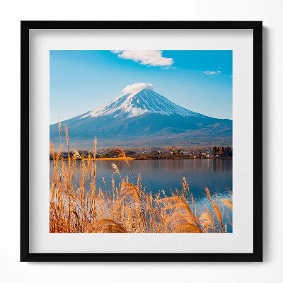 Tablou rama unic Peisaj Muntele Fuji Japonia