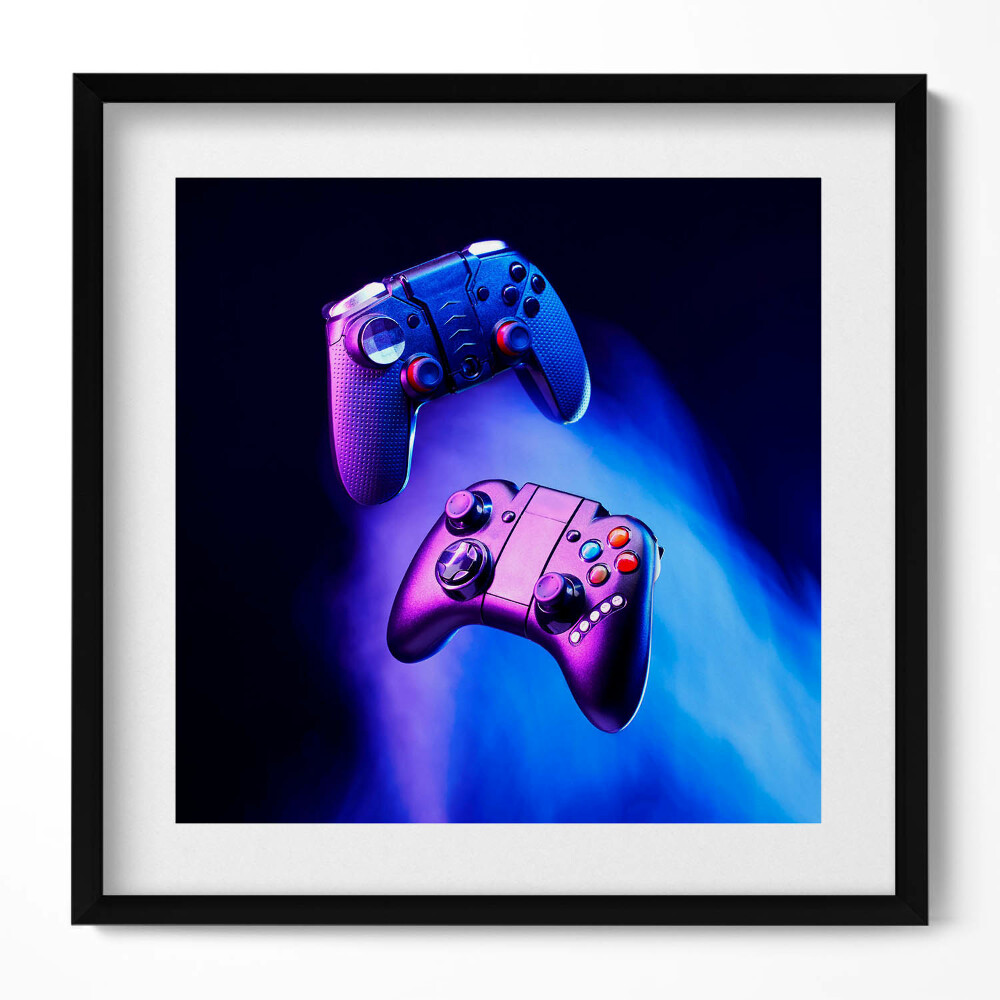 Tablou living cu rama unic Pad-uri pentru consolă de jocuri