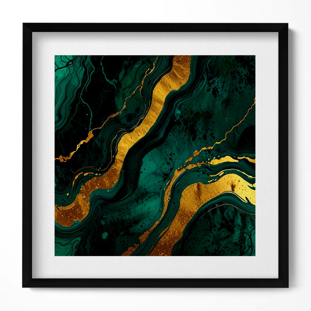 Tablou living cu rama unic Textură glamour cu aur