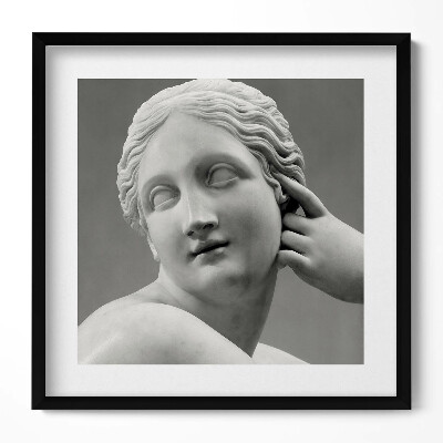 Tablou living cu rama unic Statuia unei femei antice