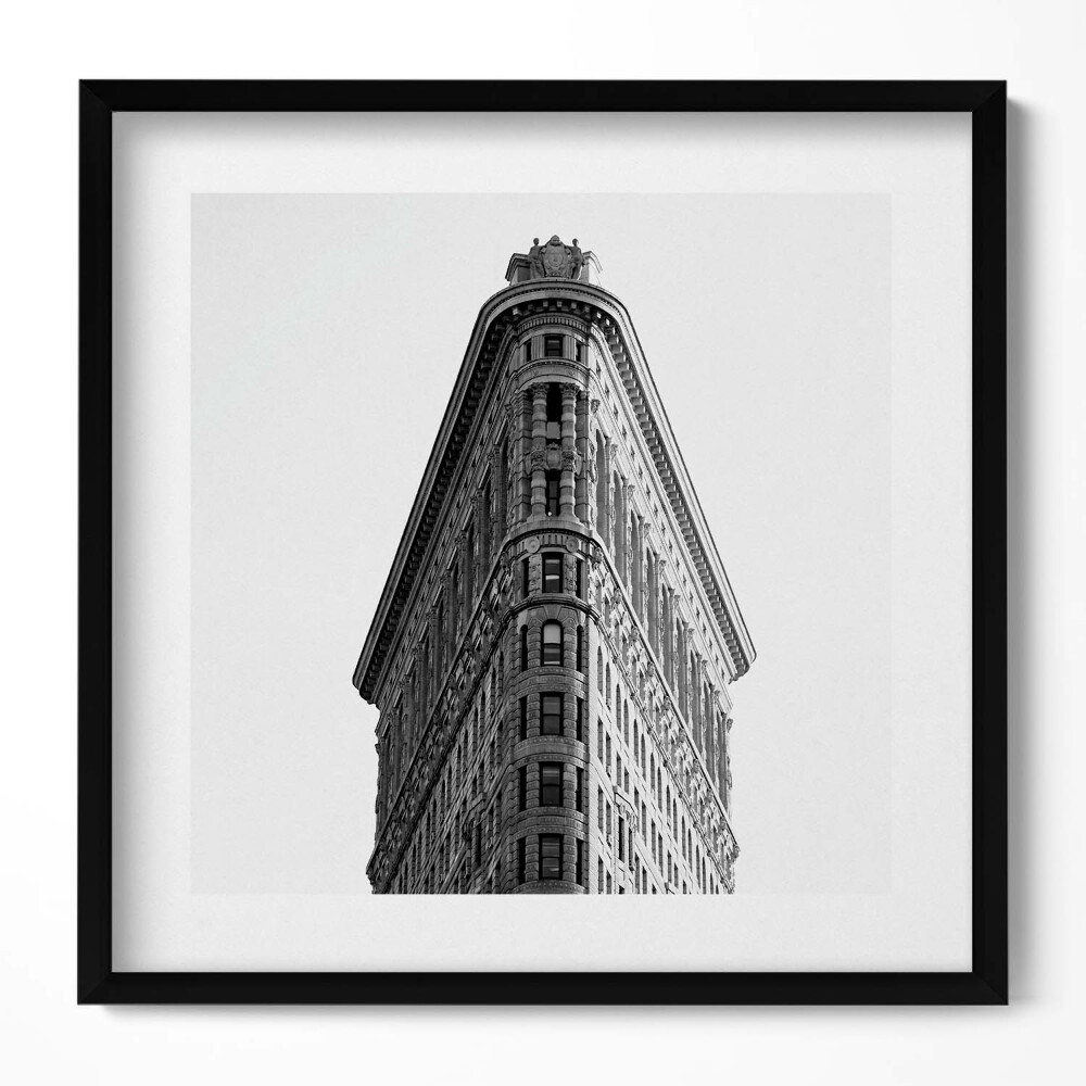 Tablou living cu rama unic Clădire simetrică