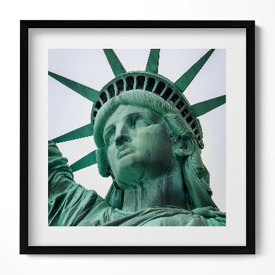 Tablou living cu rama unic Statuia Libertății New York SUA