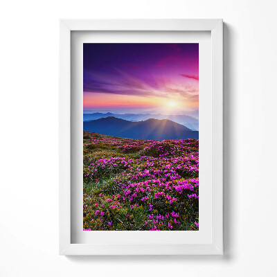 Tablou rama decorativ Flori de răsărit