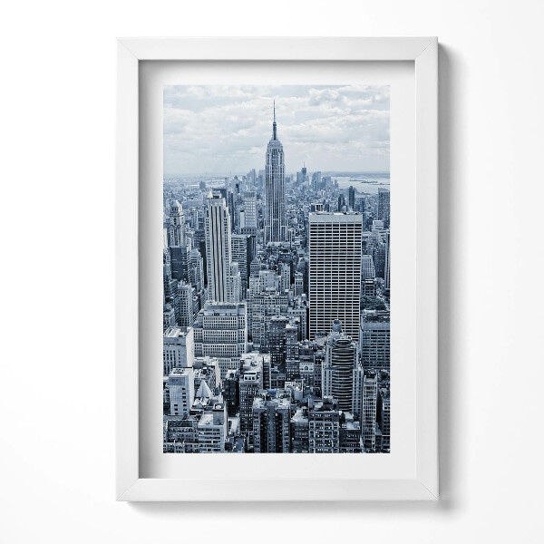 Tablou rama decorativ Vedere a orașului New York