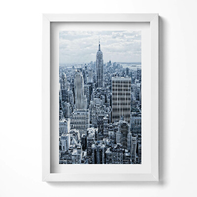Tablou rama decorativ Vedere a orașului New York