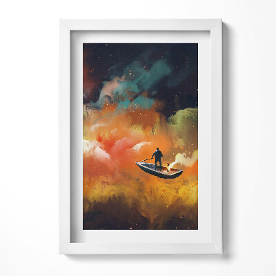 Tablou rama decorativ Ideea abstractă a vieții de adult