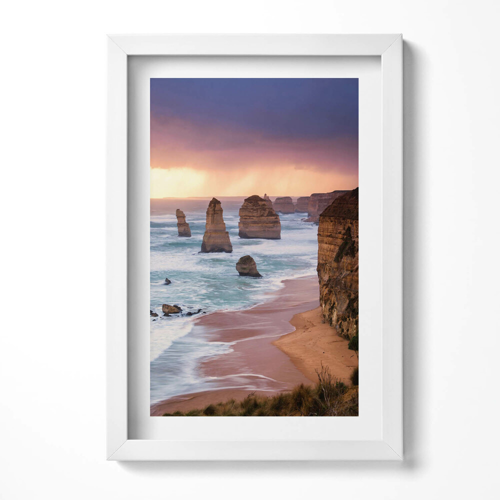 Tablou rama decorativ Peisaj de stâncă de pe malul mării