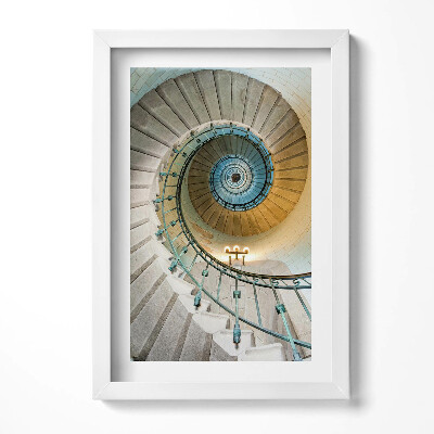 Tablou rama decorativ Scară în spirală