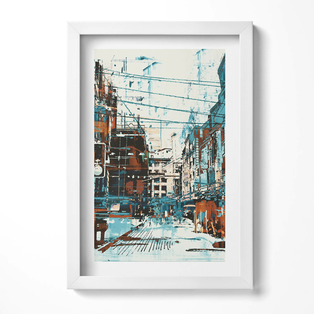 Tablou rama decorativ Artă stradală