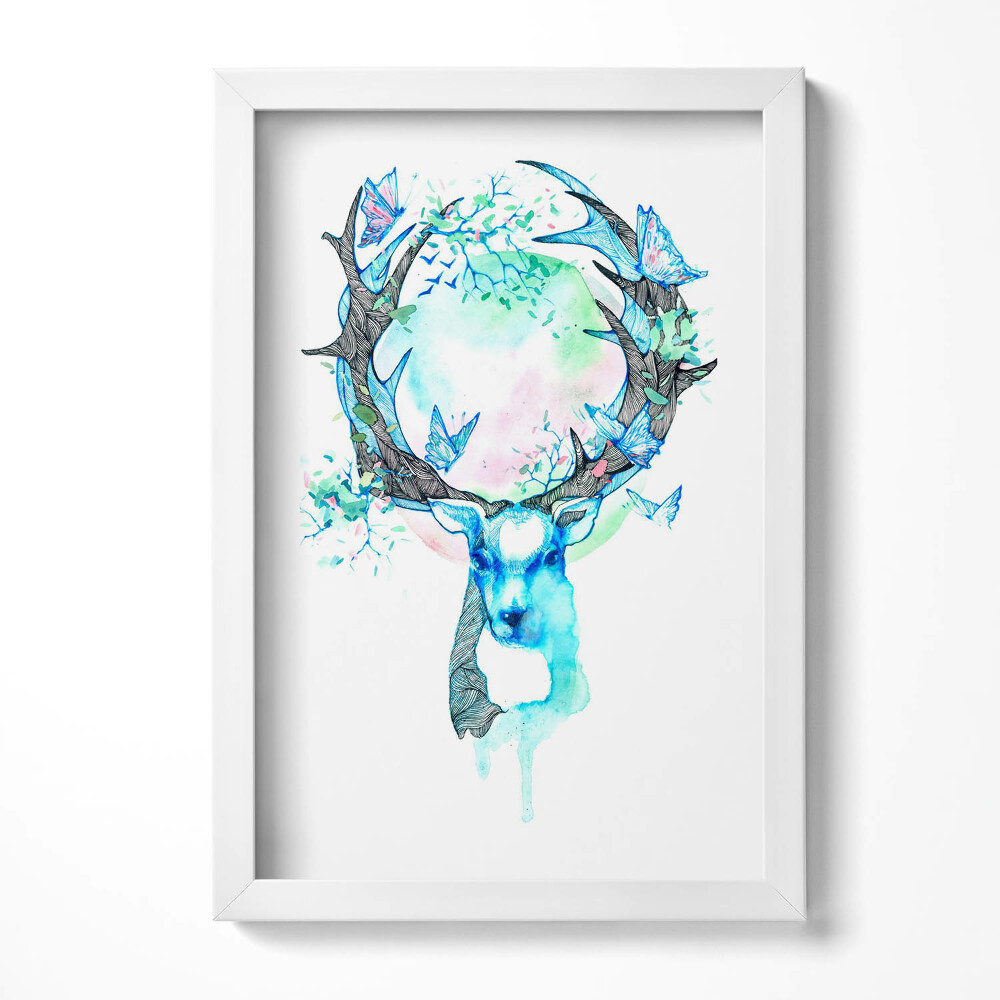 Tablou rama decorativ Ierarhie în turmă