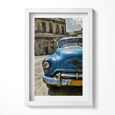 Tablou living cu rama decorativ Mașină clasică de epocă