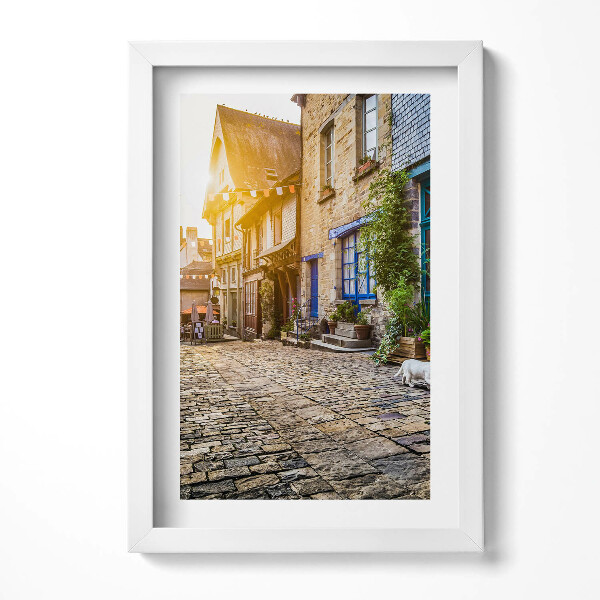 Tablou rama decorativ Strada Orașului Vechi