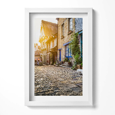 Tablou rama decorativ Strada Orașului Vechi