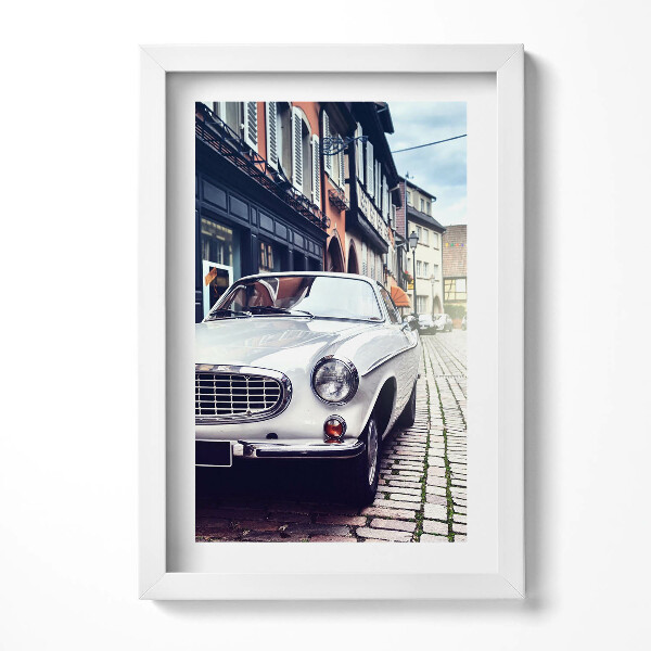 Tablou living cu rama decorativ Mașină retro