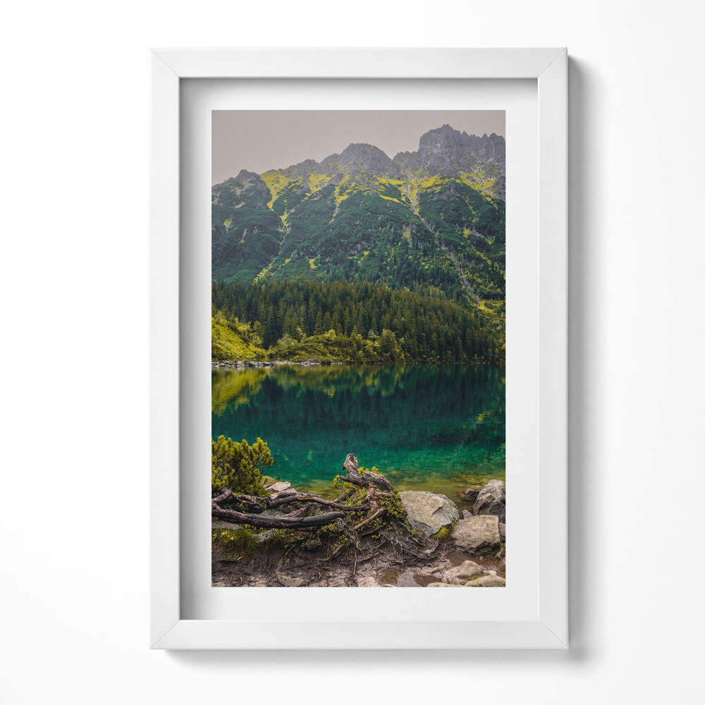 Tablou rama decorativ Morskie Oko în Munții Tatra