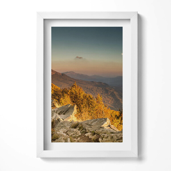 Tablou rama decorativ Munții Bieszczady