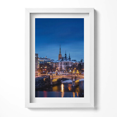 Tablou rama decorativ Panorama Pilsen Republica Cehă