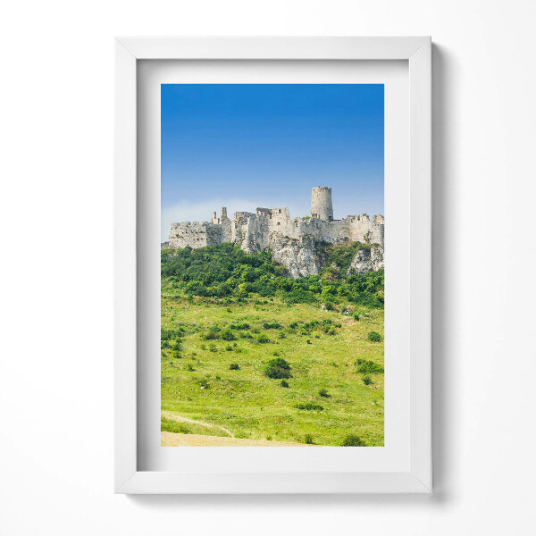 Tablou rama decorativ Castelul Spiš din Slovacia