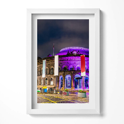 Tablou living cu rama decorativ Bursa de cereale din Leeds, Anglia