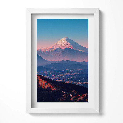 Tablou living cu rama decorativ Munții din San Antonio, SUA