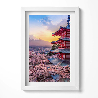 Tablou rama decorativ Construcție japoneză