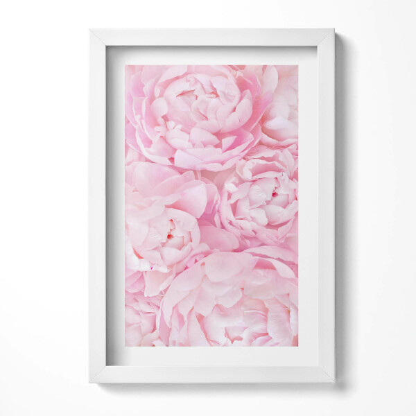Tablou living cu rama decorativ Flori înflorite