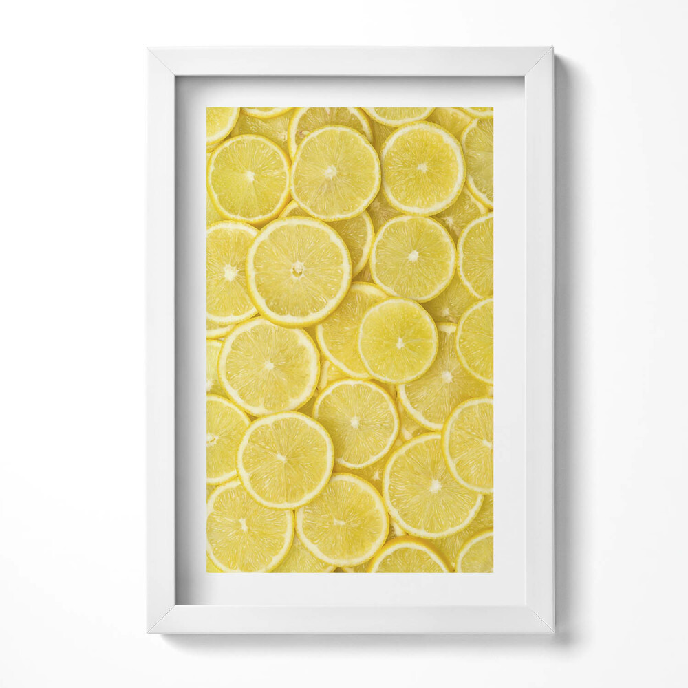 Tablou rama decorativ Fructe de lămâie