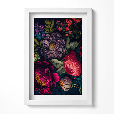 Tablou rama decorativ Flori frumoase